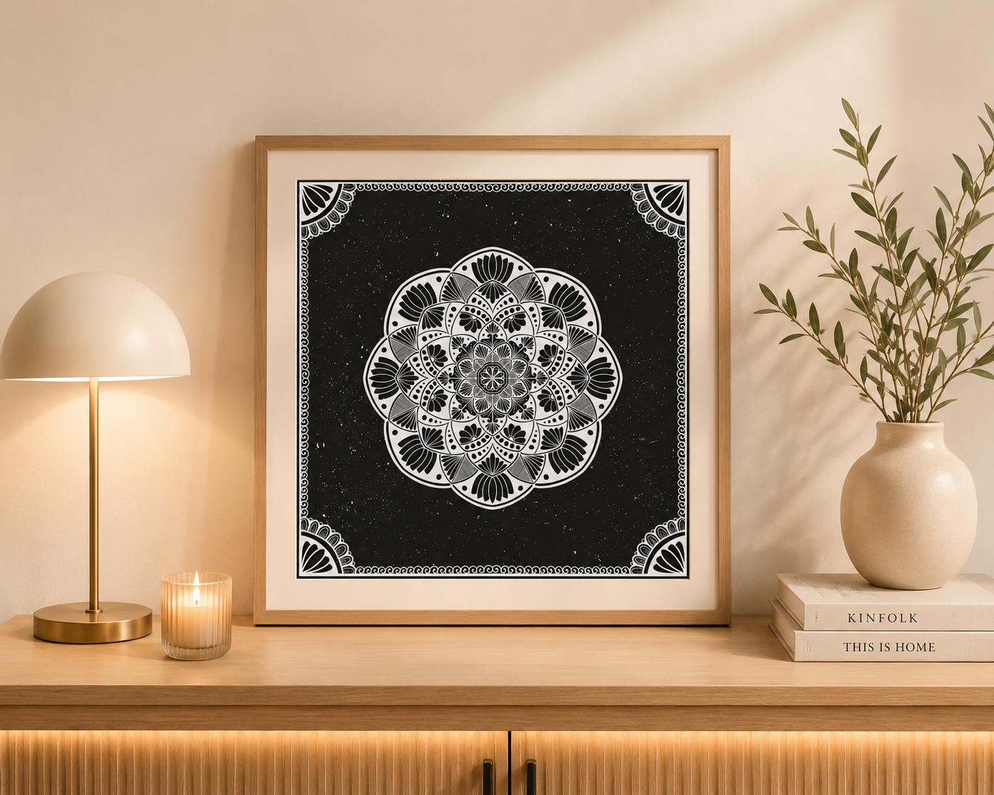 Night sky Digital Print