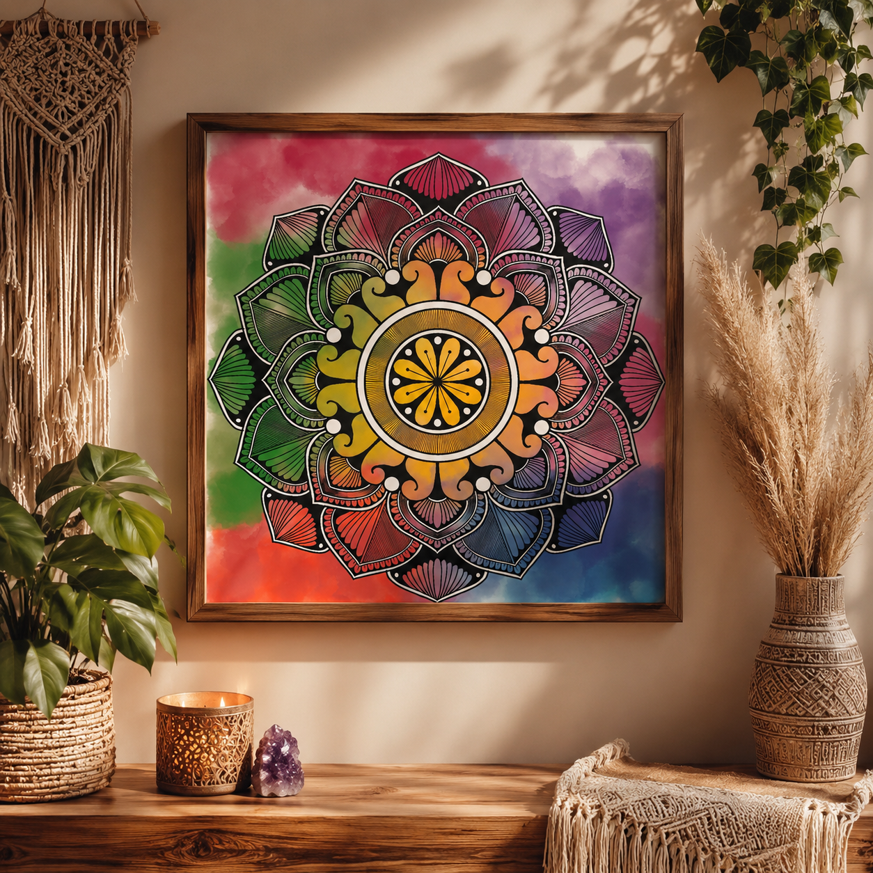 Color Burst Digital Print