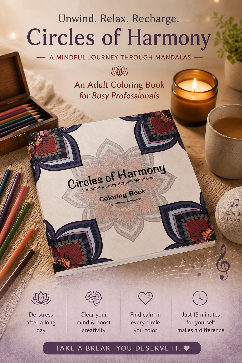 Circles of Harmony - Coloring Book