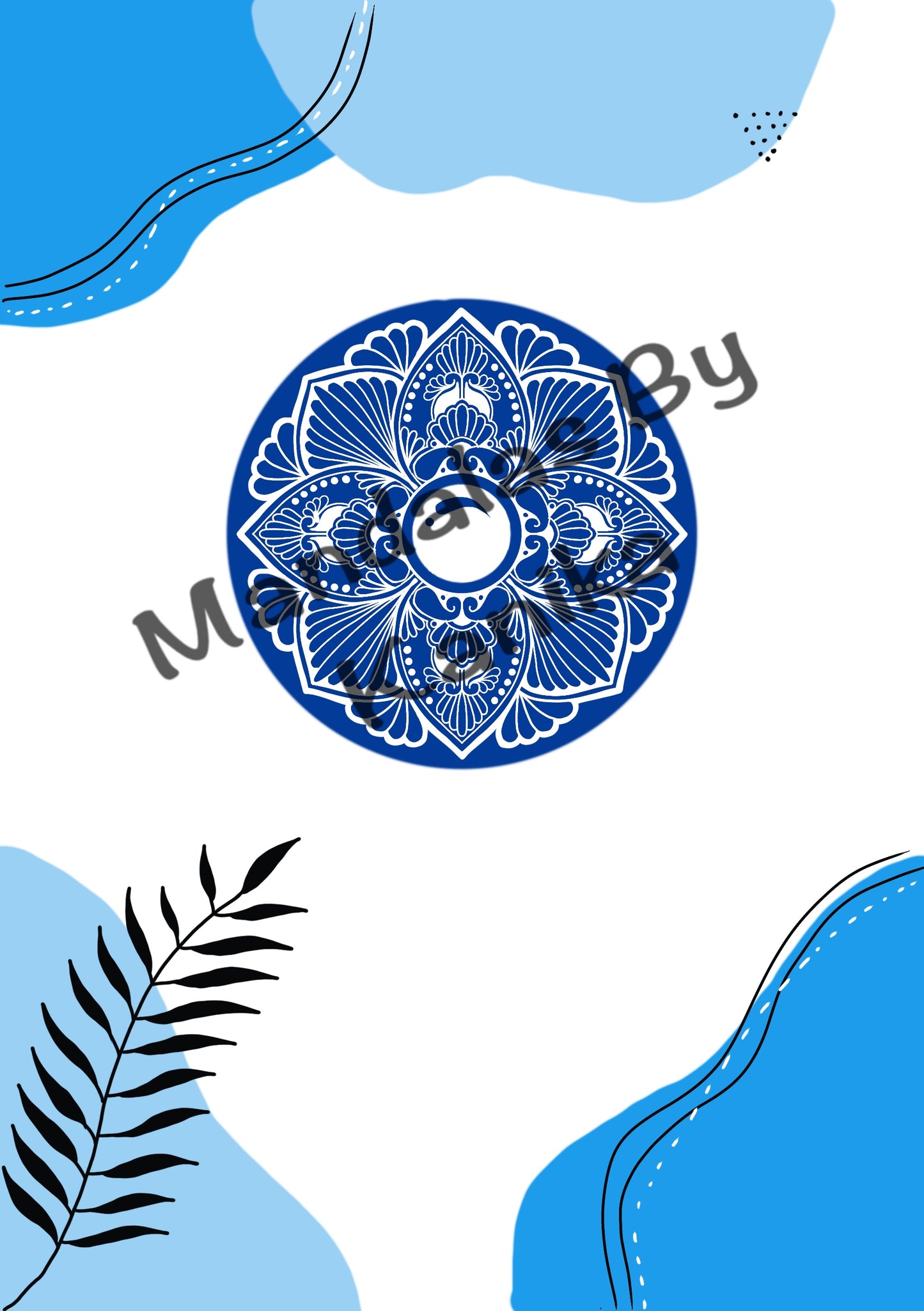 Blue Ocean Digital Print