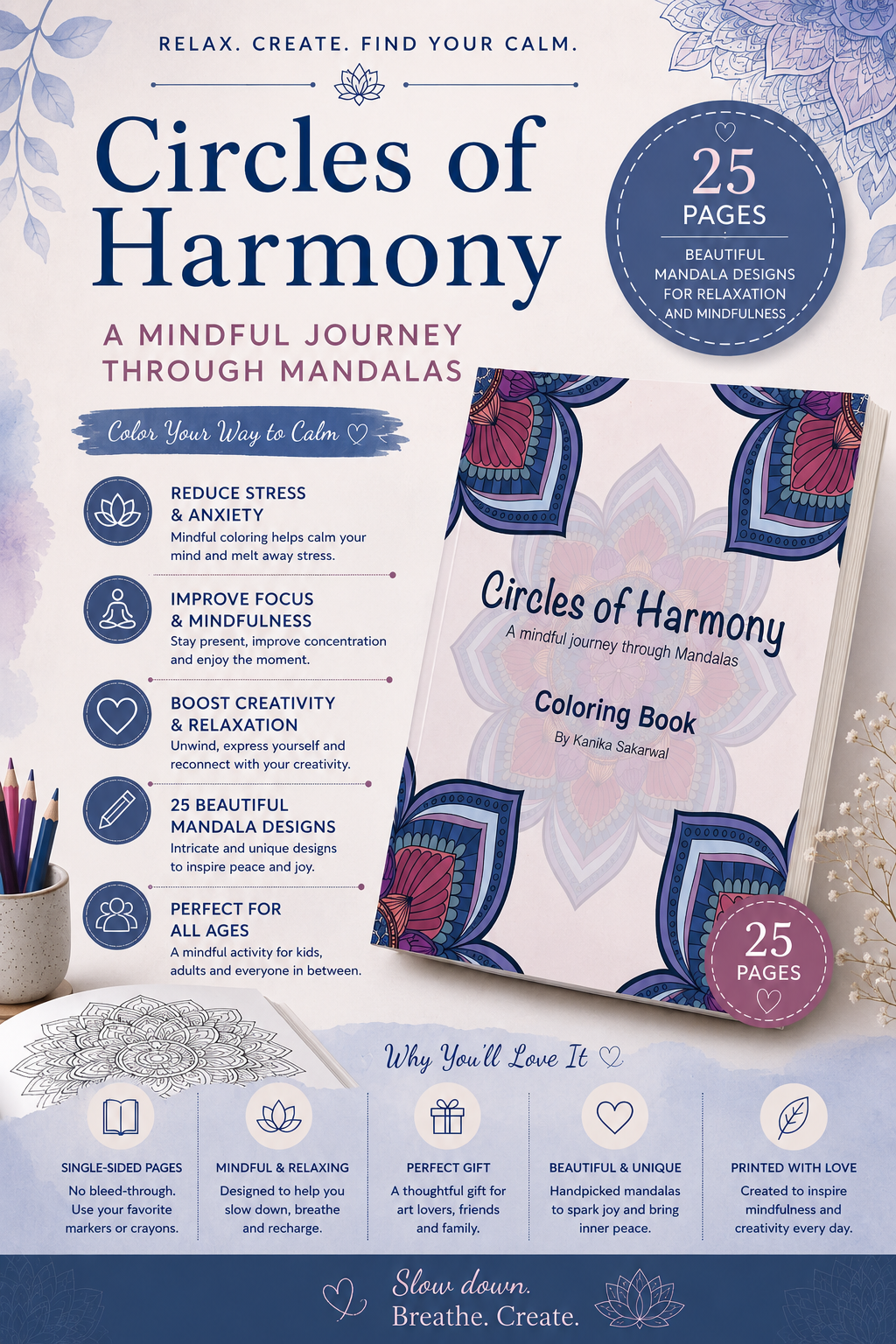 Circles of Harmony - Coloring Book