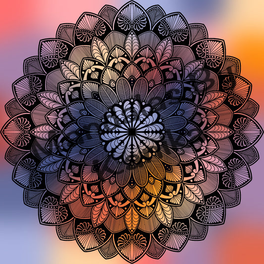 Evening Glow Digital Print