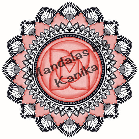 Seven Chakras Digital Print